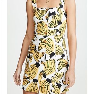 Farm rio bossa banana mini dress size med